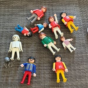 Lot of Playmobile Colorful Toy Figures